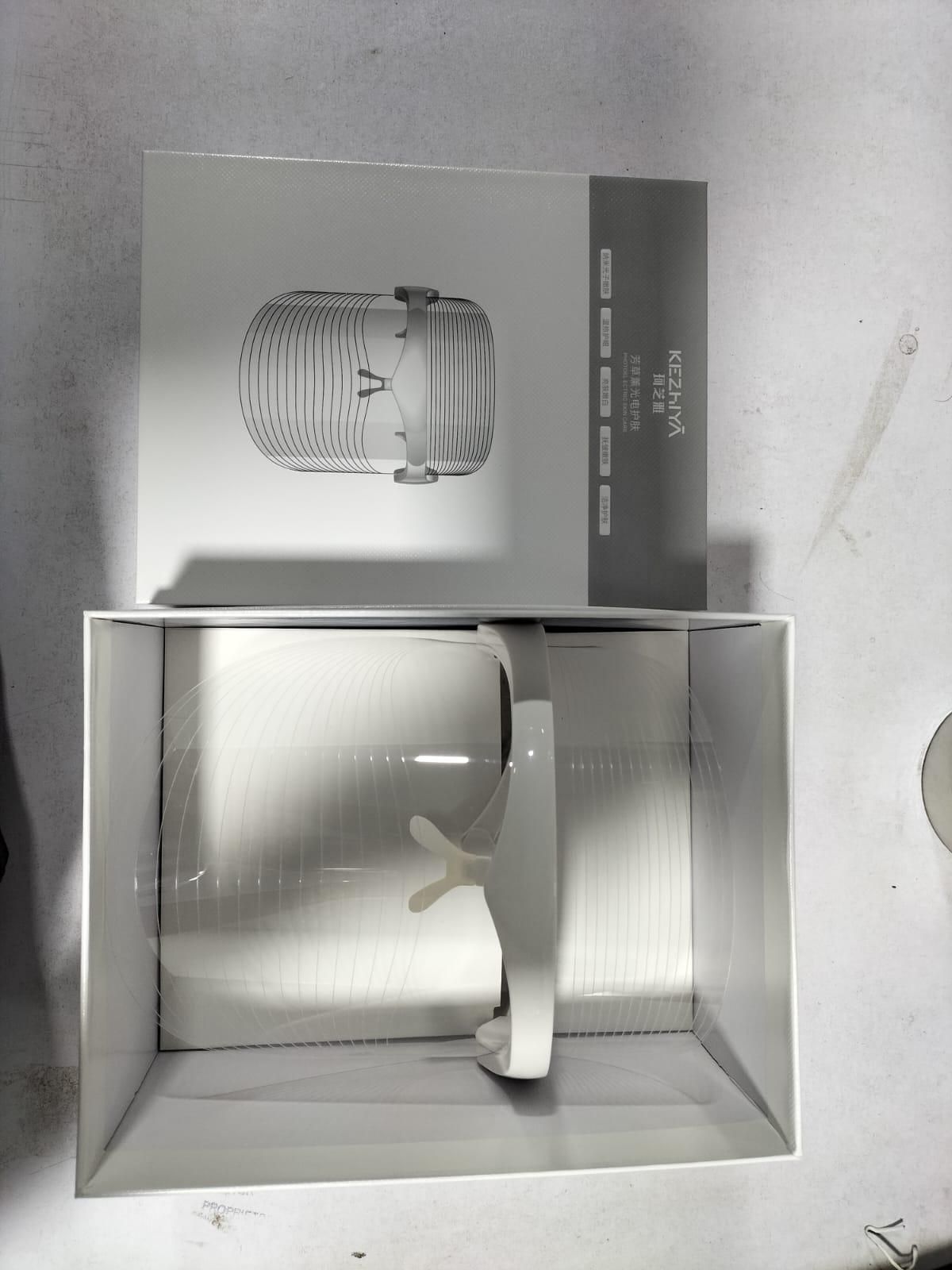 3 in 1 LED Face Mask | For Glowing Clean & Clear Skin | Anti Acne & Anti Ageing | Skin Rejuvenation | Facial at home | For All Skin Type | For Men & Women (unisex) (RED-MULTI)