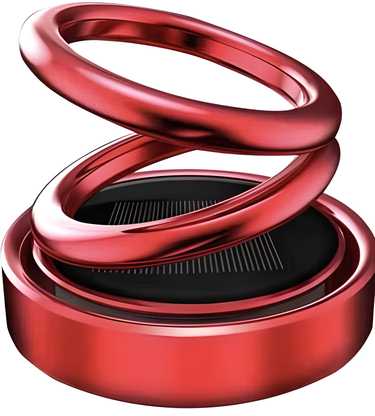 Car/Room Air Freshener- Solar Power Rotating Perfume.