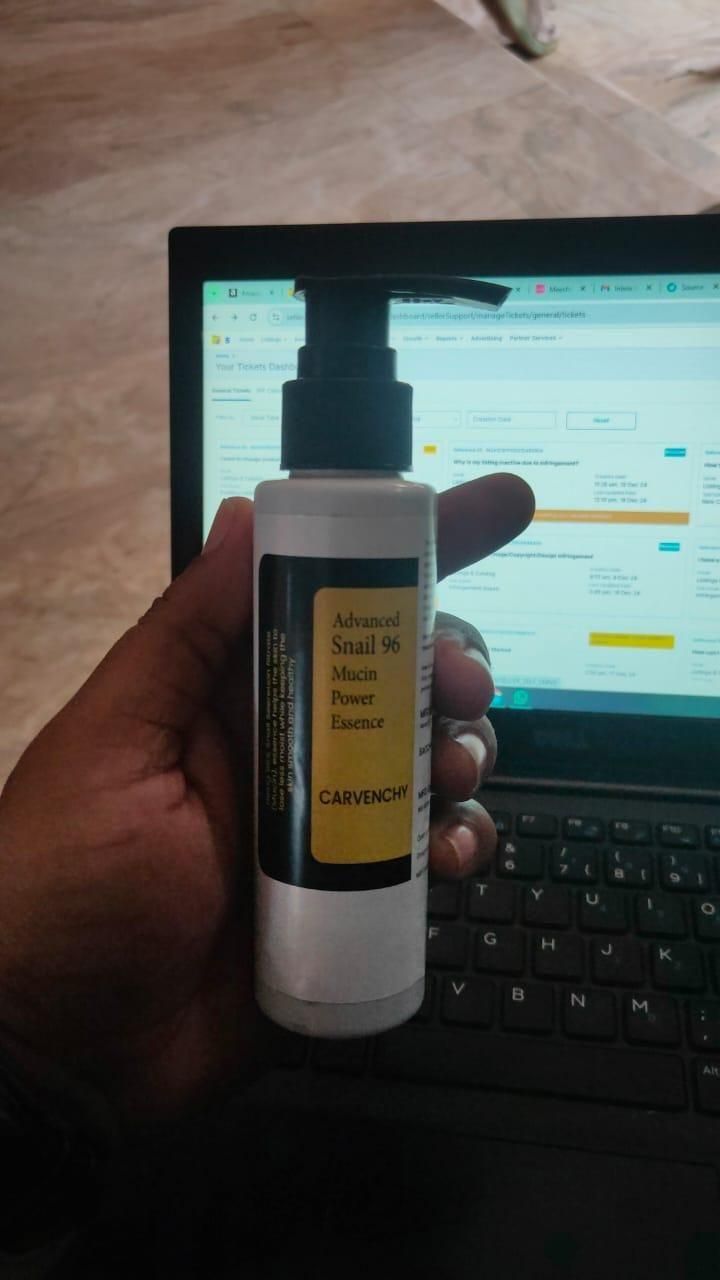 Korean Snail 96 Mucin Power Essence 100 Ml Each  Pack of 2