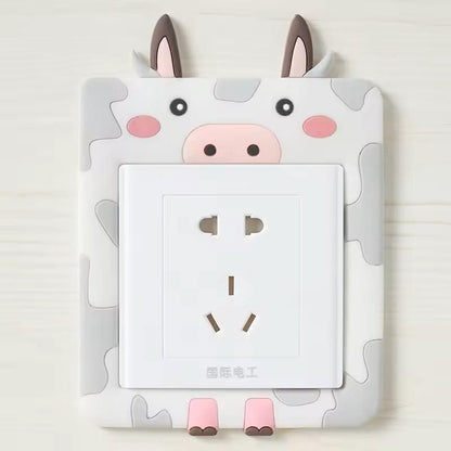 Cute Cartoon Power Socket Stickers (Pack of 2)