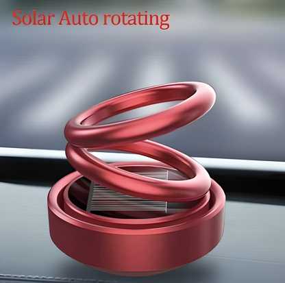 Car/Room Air Freshener- Solar Power Rotating Perfume.