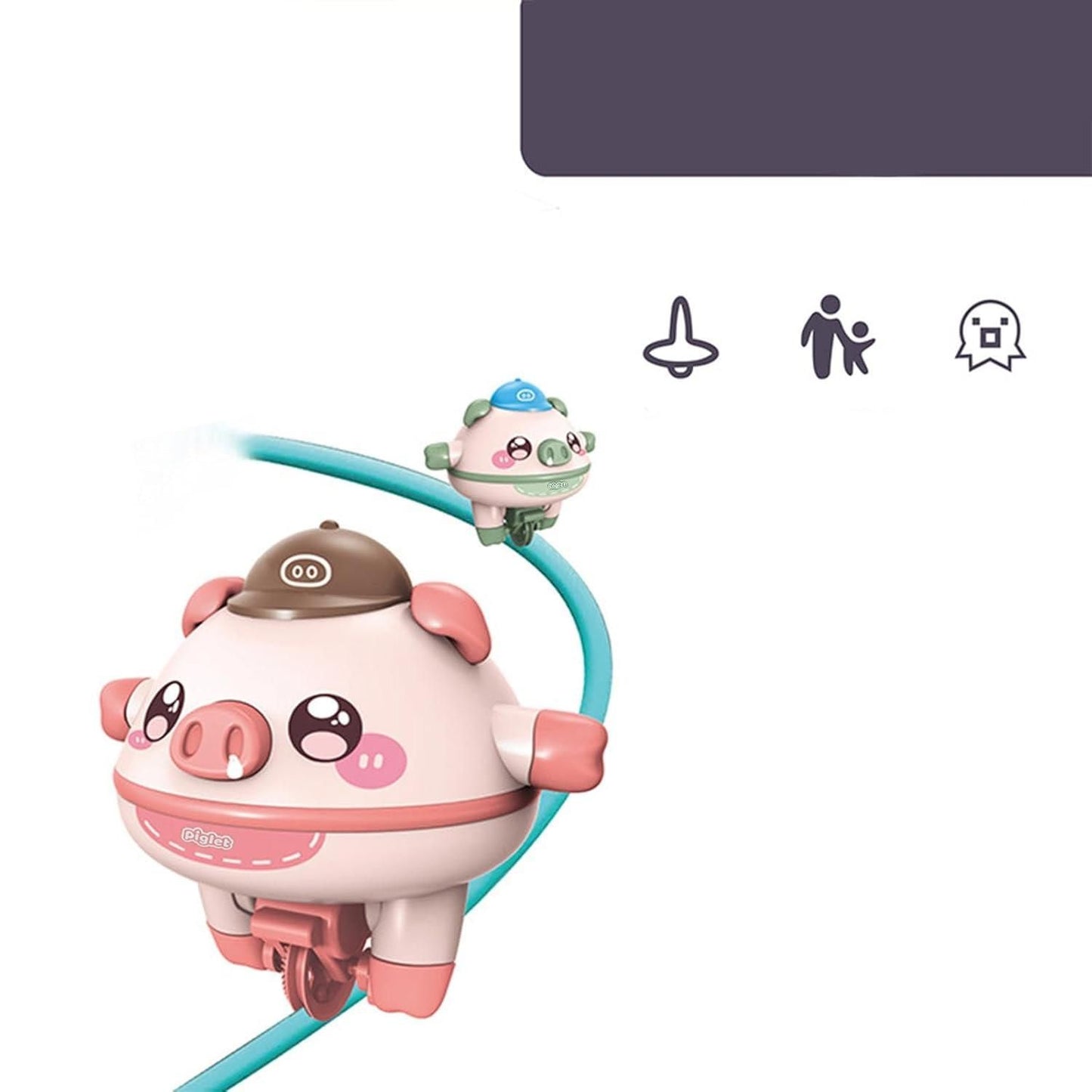 Walking Tumbler Pig Walking Tightrope for Children