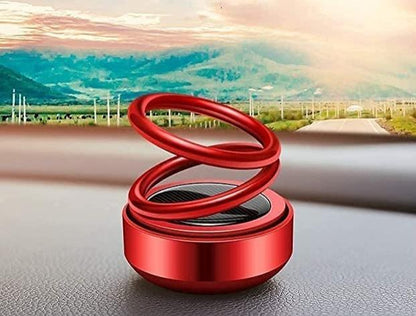 Car/Room Air Freshener- Solar Power Rotating Perfume.