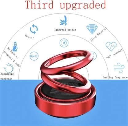 Car/Room Air Freshener- Solar Power Rotating Perfume.