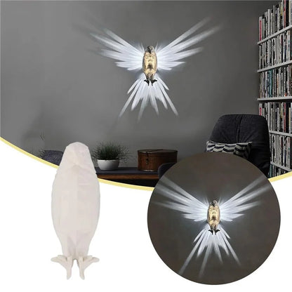 3D Eagle Wall Lamp| LED Night Light| Home Restaurant Bar Decoration
