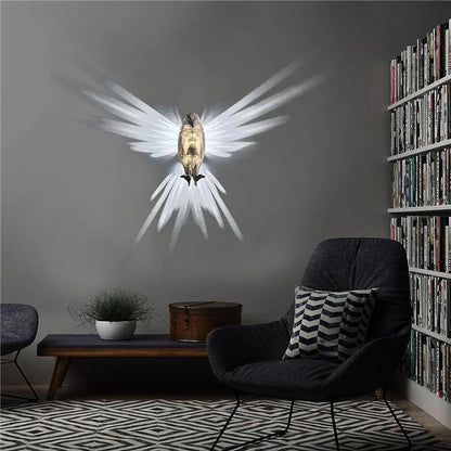 3D Eagle Wall Lamp| LED Night Light| Home Restaurant Bar Decoration