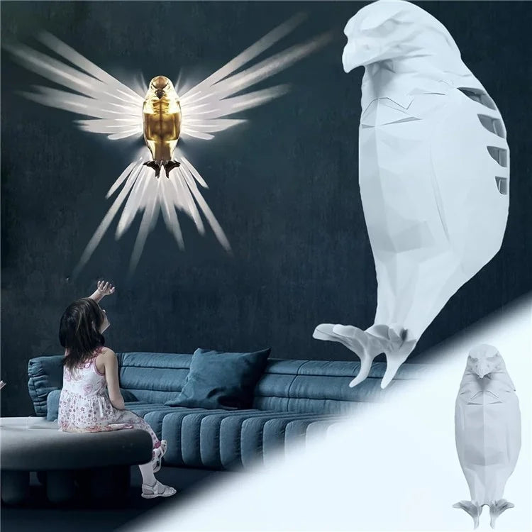 3D Eagle Wall Lamp| LED Night Light| Home Restaurant Bar Decoration