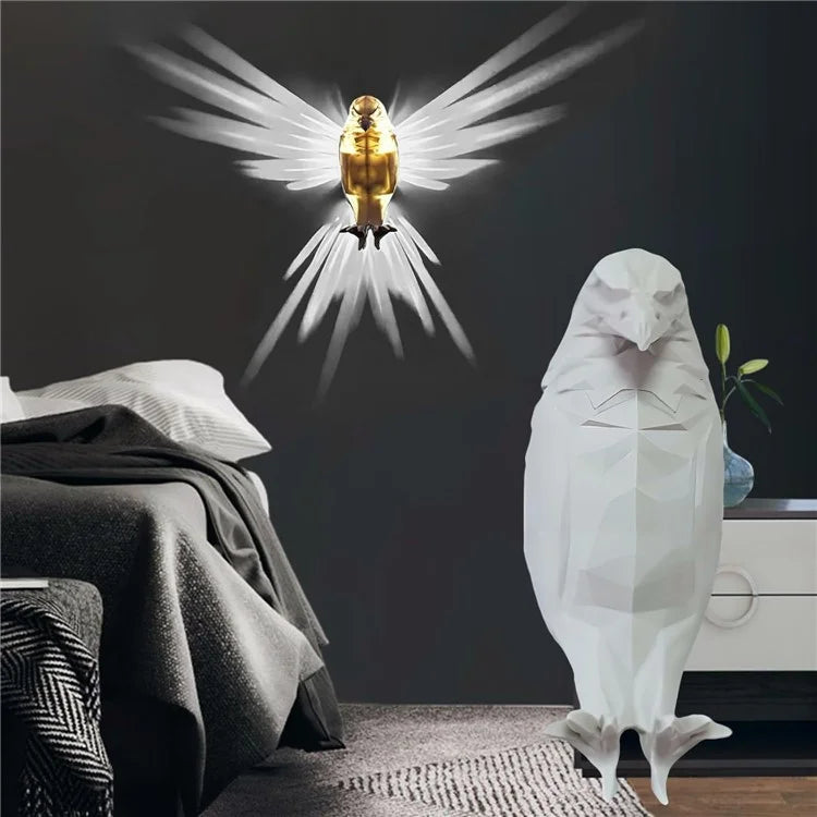 3D Eagle Wall Lamp| LED Night Light| Home Restaurant Bar Decoration