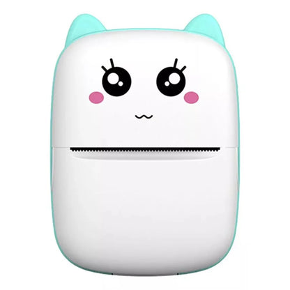 Mini Printer, Wireless Bluetooth Mobile Printer, Thermal Printer for Picture Photo Label Memo with USB Cable for Study/Android/iOS Smartphone